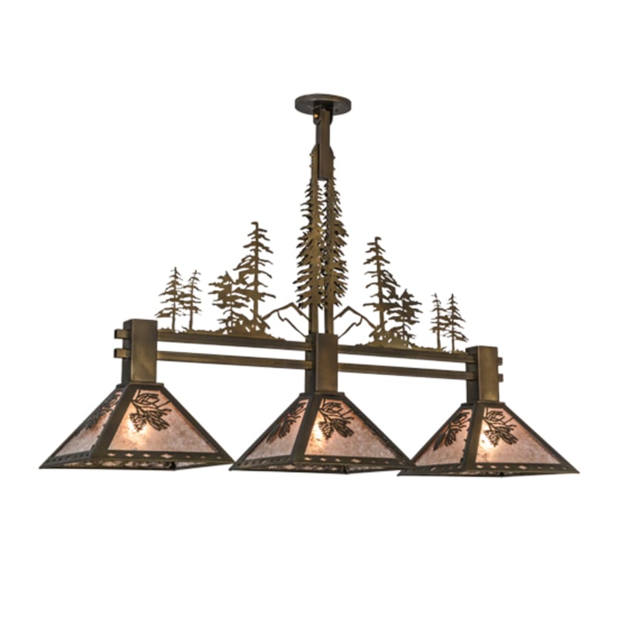Tall Pines 3-Light 45" Wide Linear Pendant