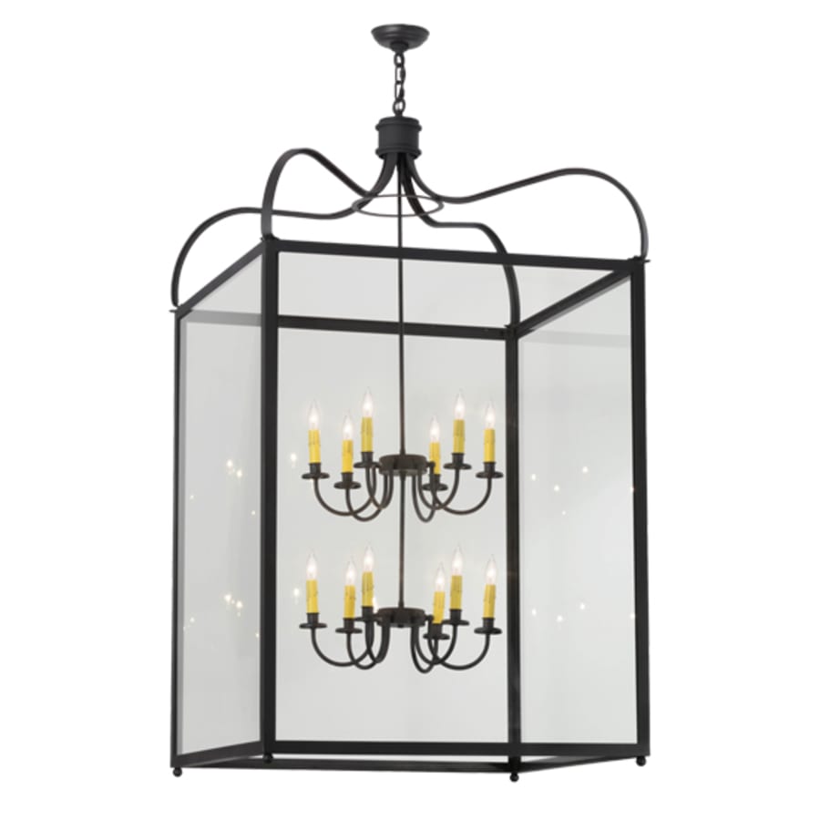 Rennes 12-Light 45" Wide Taper Candle Pendant