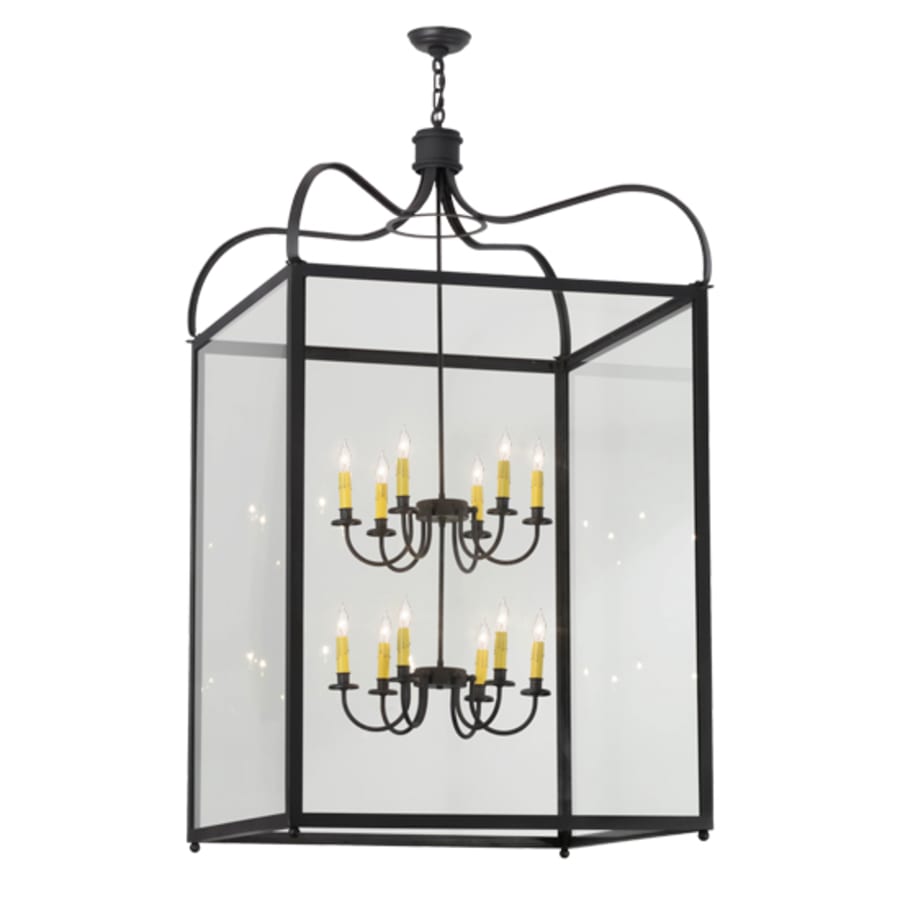 Rennes 12-Light 45" Wide Taper Candle Pendant