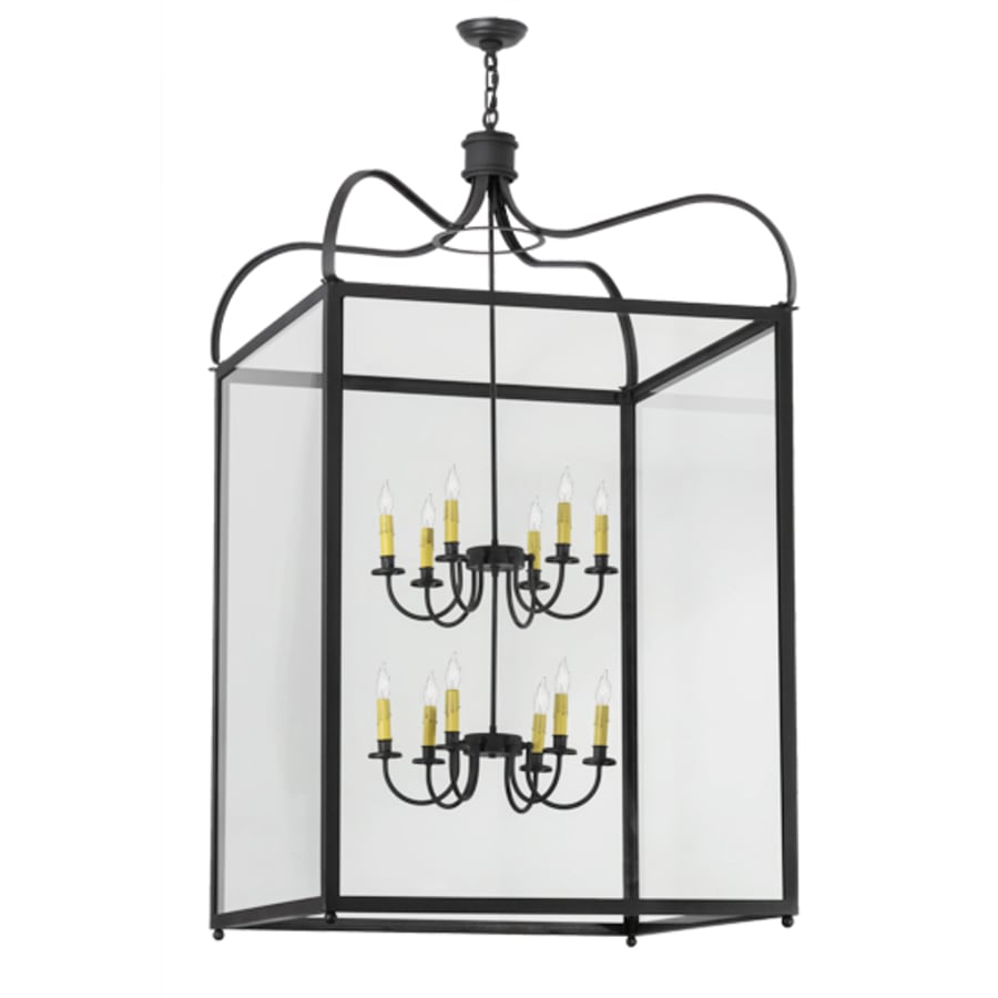 Rennes 12-Light 45" Wide Taper Candle Pendant