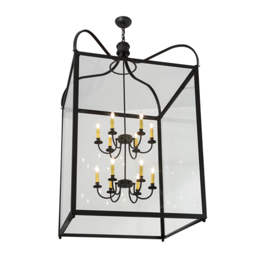 Rennes 12-Light 45" Wide Taper Candle Pendant