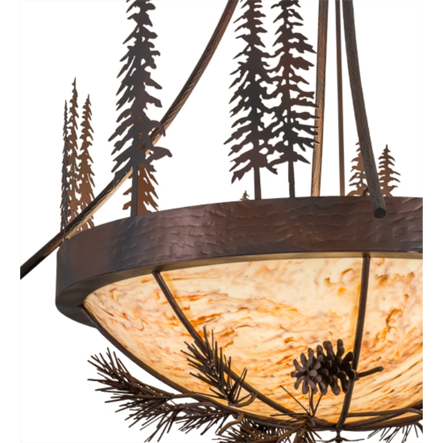Tall Pines 8-Light 50" Wide Pendant