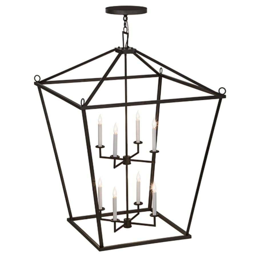 Kitzi 8-Light 51" Wide Taper Candle Pendant