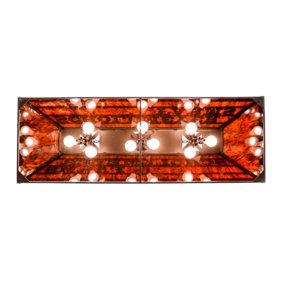 Personalized 9-Light 48" Wide Linear Pendant