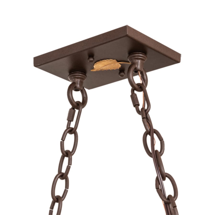 Elk At Lake 9-Light 48" Wide Linear Pendant