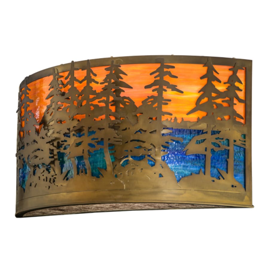 Tall Pines 2-Light 18" Wall Sconce