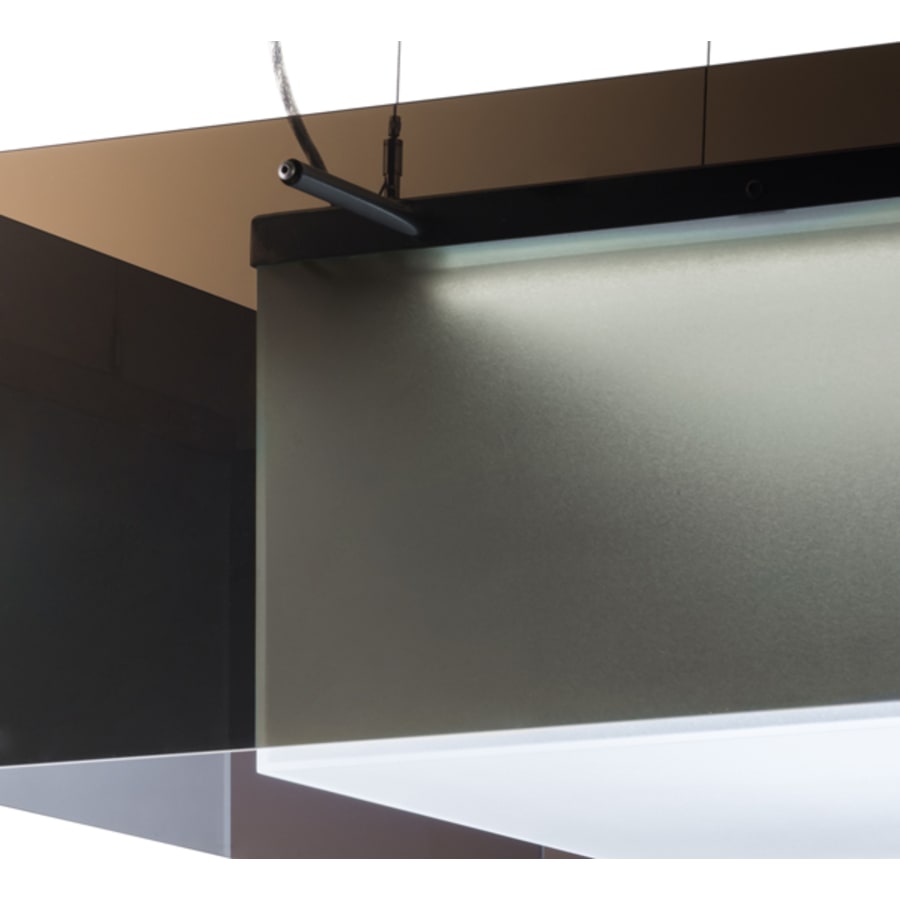 Quadrato Shadow Box 48" Wide Suspension Linear Pendant