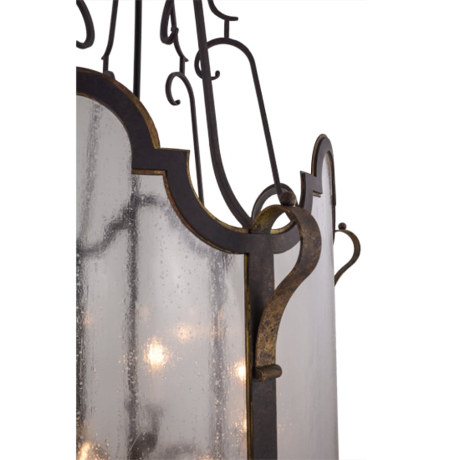 Dubrek 12-Light 33" Wide Taper Candle Pendant