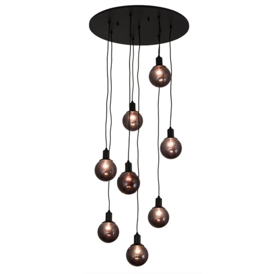 Bola 8-Light 28" Wide Multi-Light Pendant detail view 2
