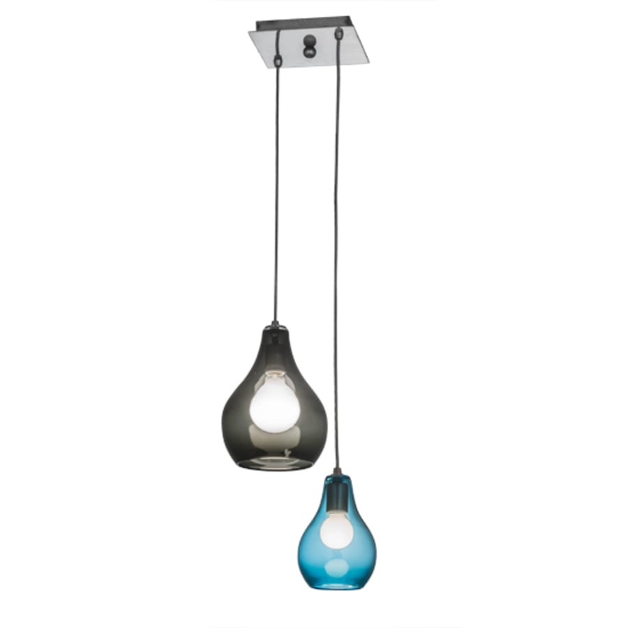 Side view of pendant light for scale and shape reference