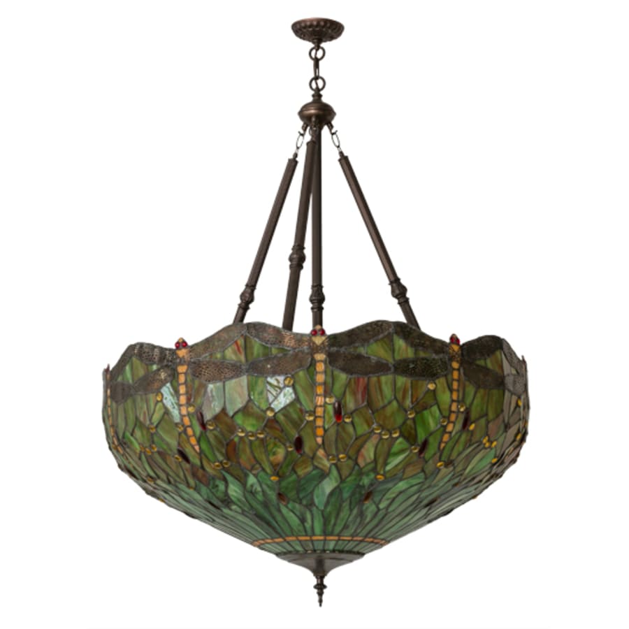 Tiffany Hanginghead Dragonfly 4-Light 38" Wide Pendant