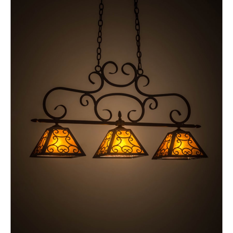 Bandolei 3-Light 42" Wide Linear Pendant