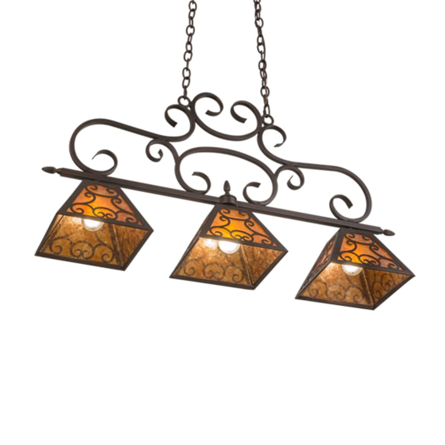 Bandolei 3-Light 42" Wide Linear Pendant