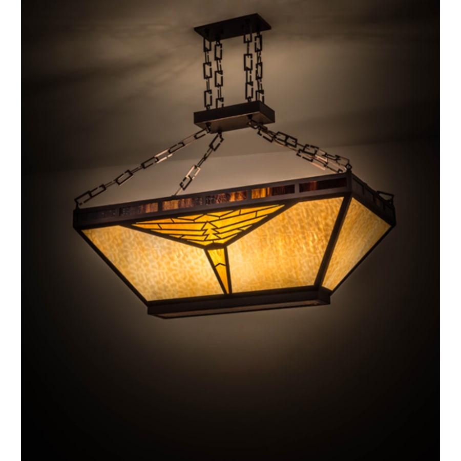 Mission 9-Light 48" Wide Linear Pendant