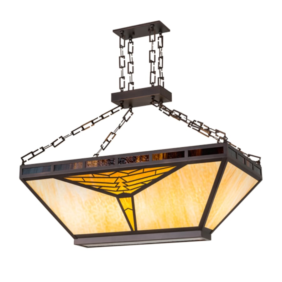Mission 9-Light 48" Wide Linear Pendant