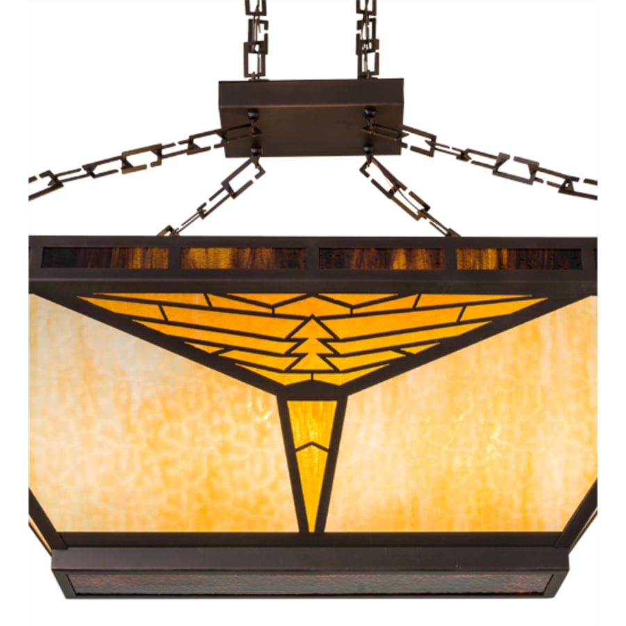 Mission 9-Light 48" Wide Linear Pendant