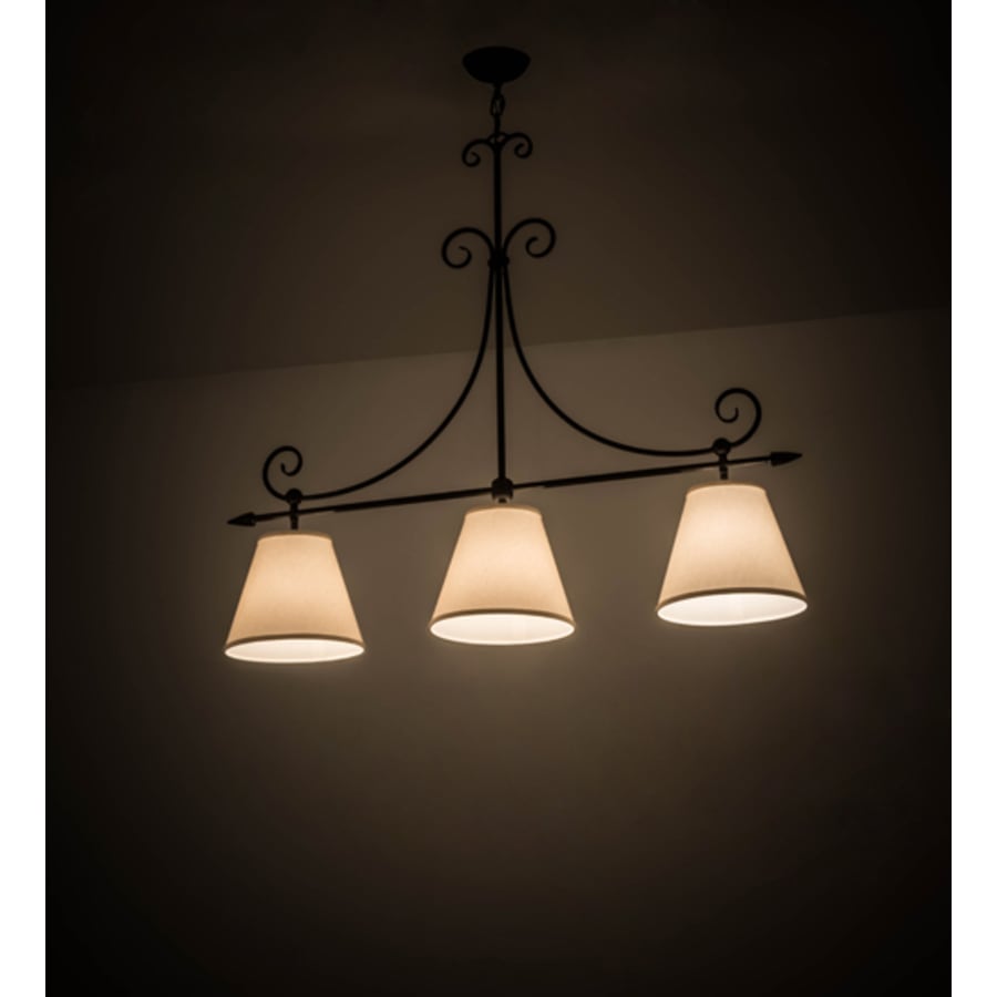 Marselle 3-Light 42" Wide Linear Pendant