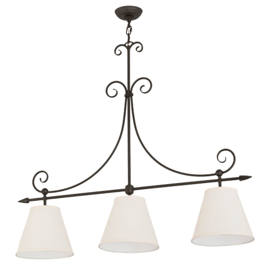 Marselle 3-Light 42" Wide Linear Pendant