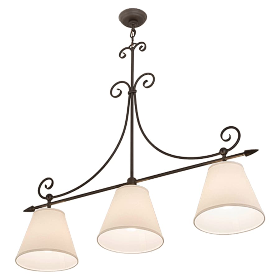 Marselle 3-Light 42" Wide Linear Pendant