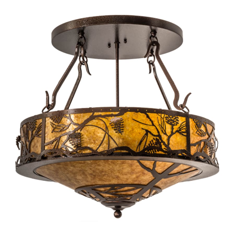 Whispering Pines 4-Light 24" Wide Pendant