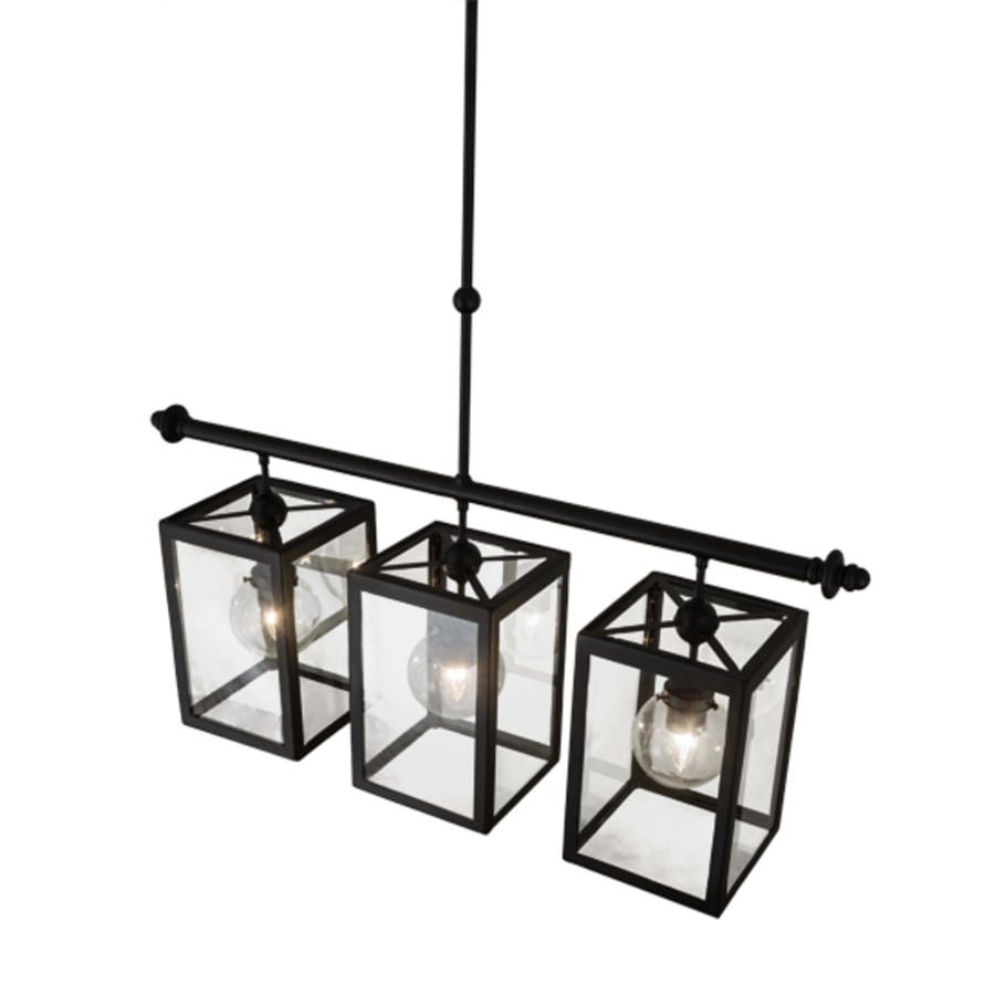Quadrato Bloc 3-Light 39" Wide Linear Pendant