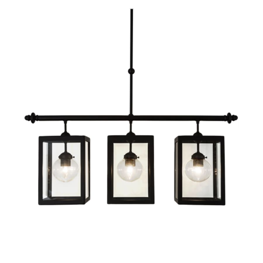 Quadrato Bloc 3-Light 39" Wide Linear Pendant