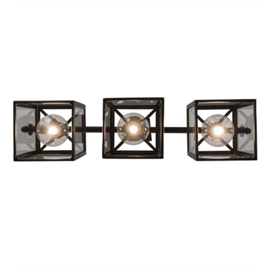 Quadrato Bloc 3-Light 39" Wide Linear Pendant