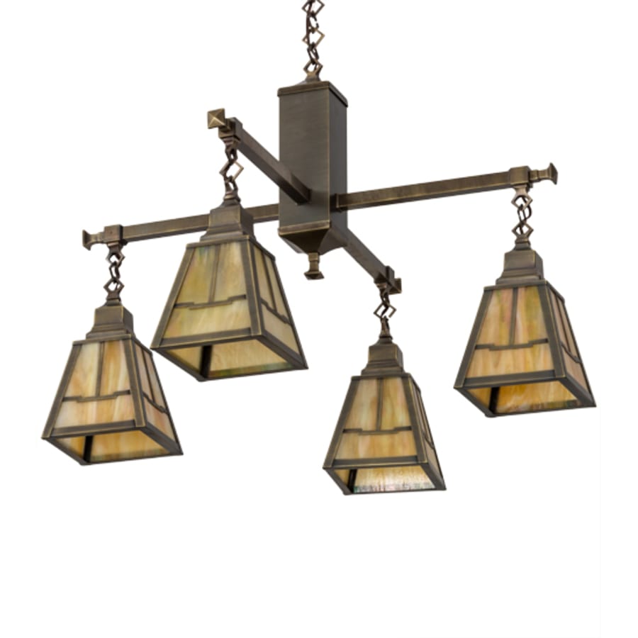 Valley View Mission 4-Light 30" Wide Pendant