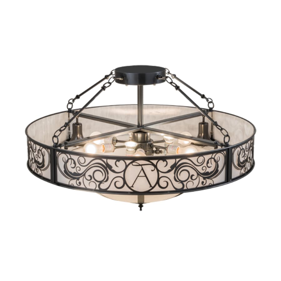 Personalized 6-Light 36" Wide Pendant