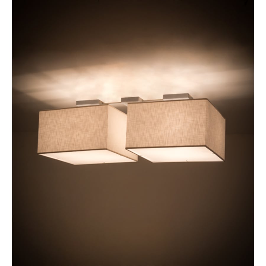Quadrato 8-Light 55" Wide Linear Pendant
