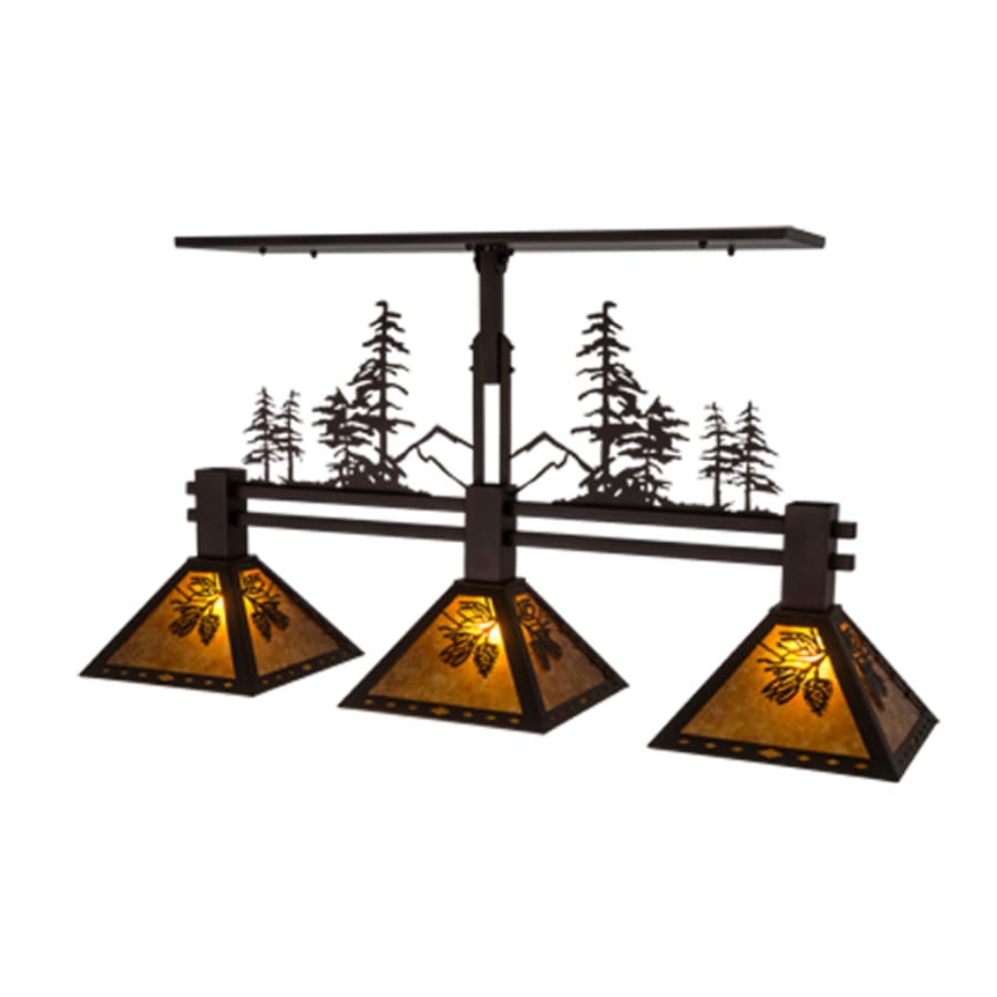 Tall Pines 3-Light 45" Wide Linear Pendant