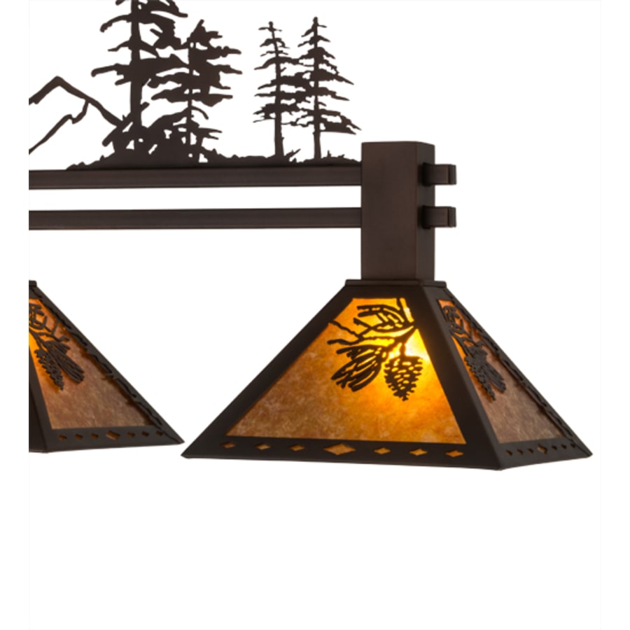Tall Pines 3-Light 45" Wide Linear Pendant