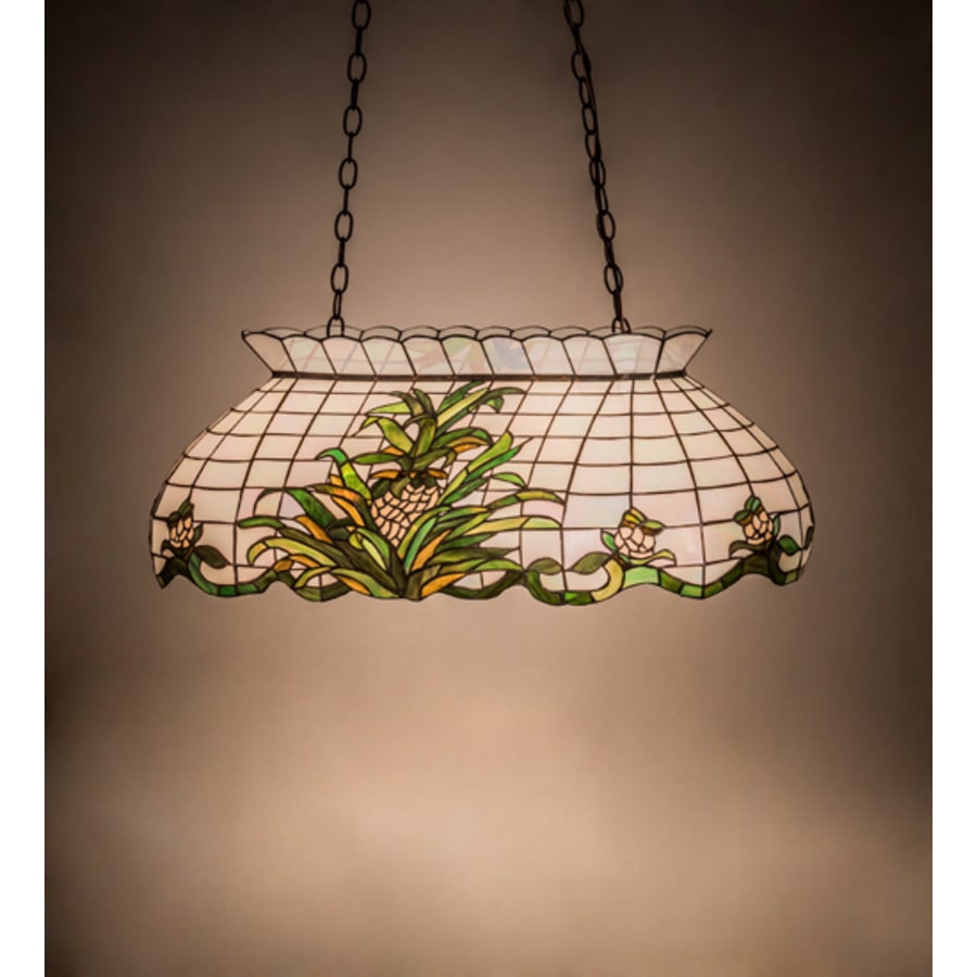 Pineapple 3-Light 32" Wide Linear Pendant