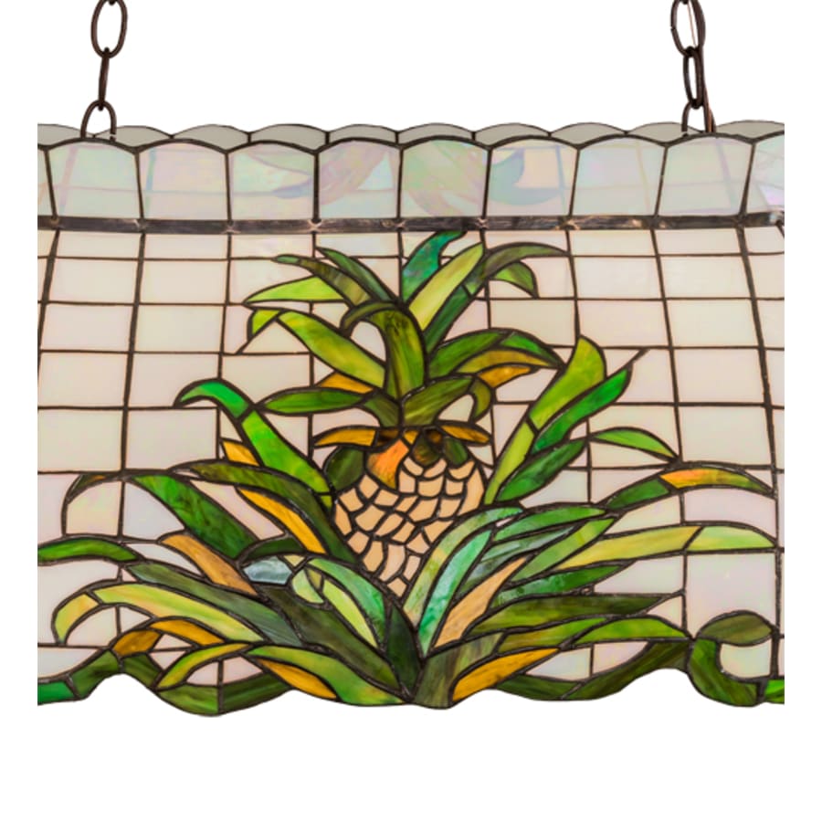Pineapple 3-Light 32" Wide Linear Pendant
