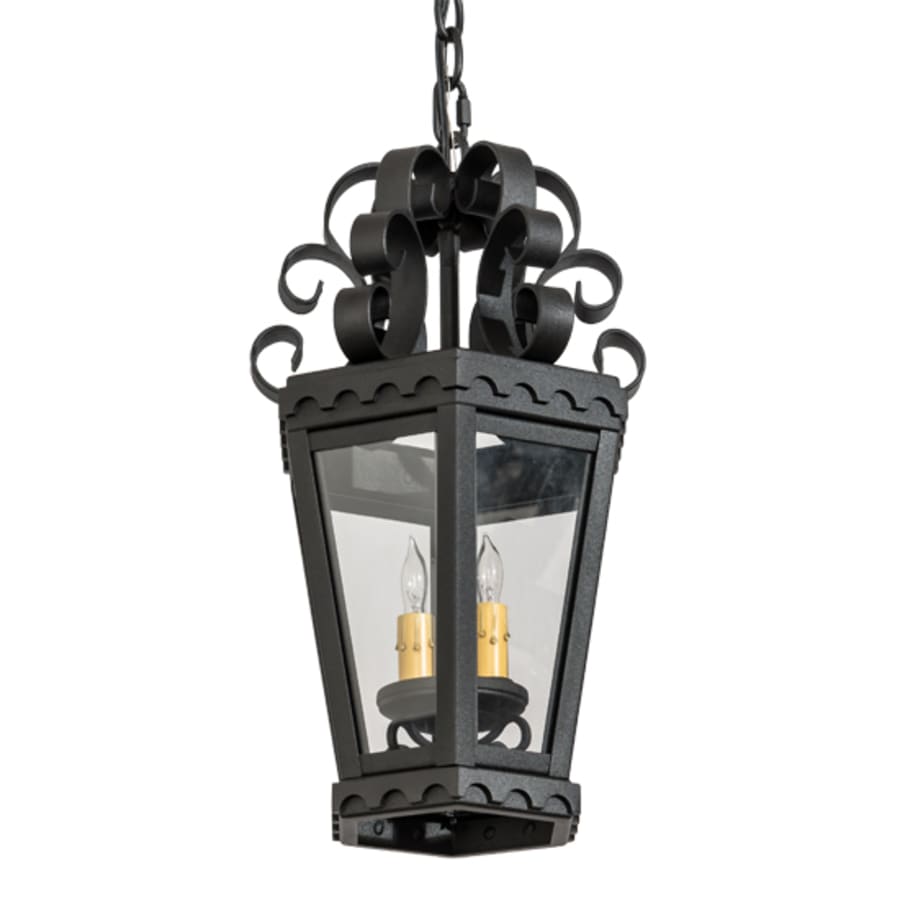 Cadenza 2-Light 10" Wide Taper Candle Pendant