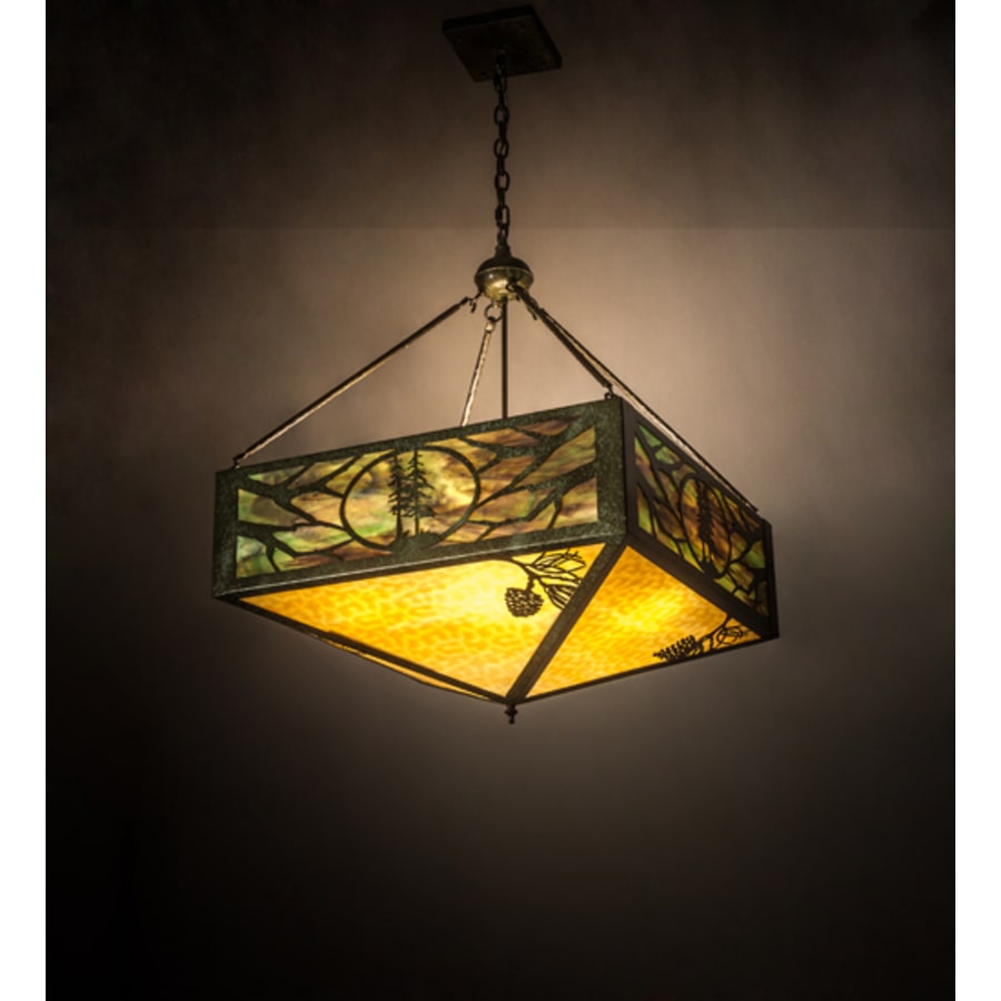 Balsam Pine 6-Light 40" Wide Pendant
