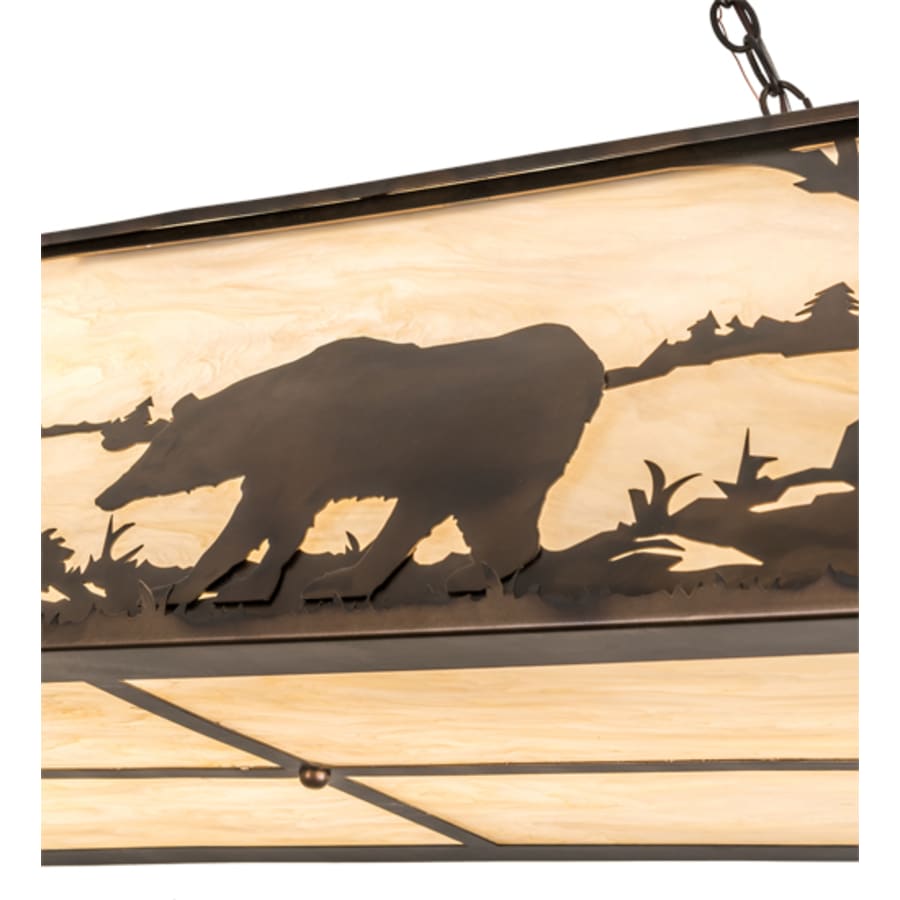 Nine-Light 61" Wide Billiard Linear Pendant