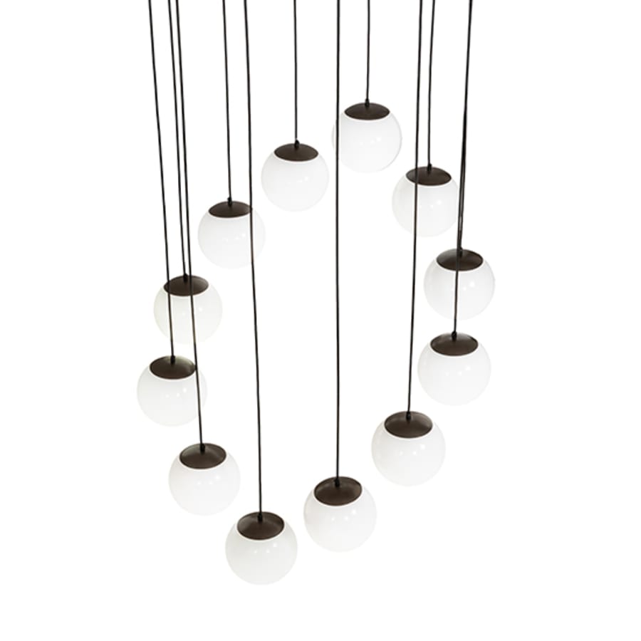 Twelve-Light 40" Wide Multi-Light Pendant