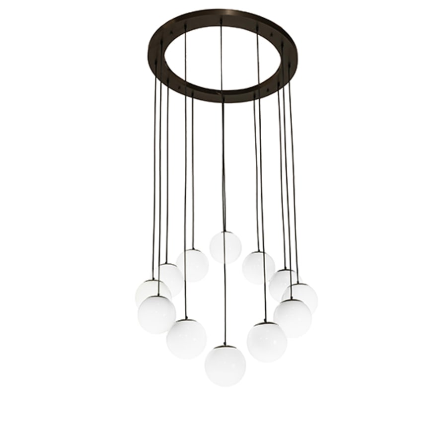 Twelve-Light 40" Wide Multi-Light Pendant