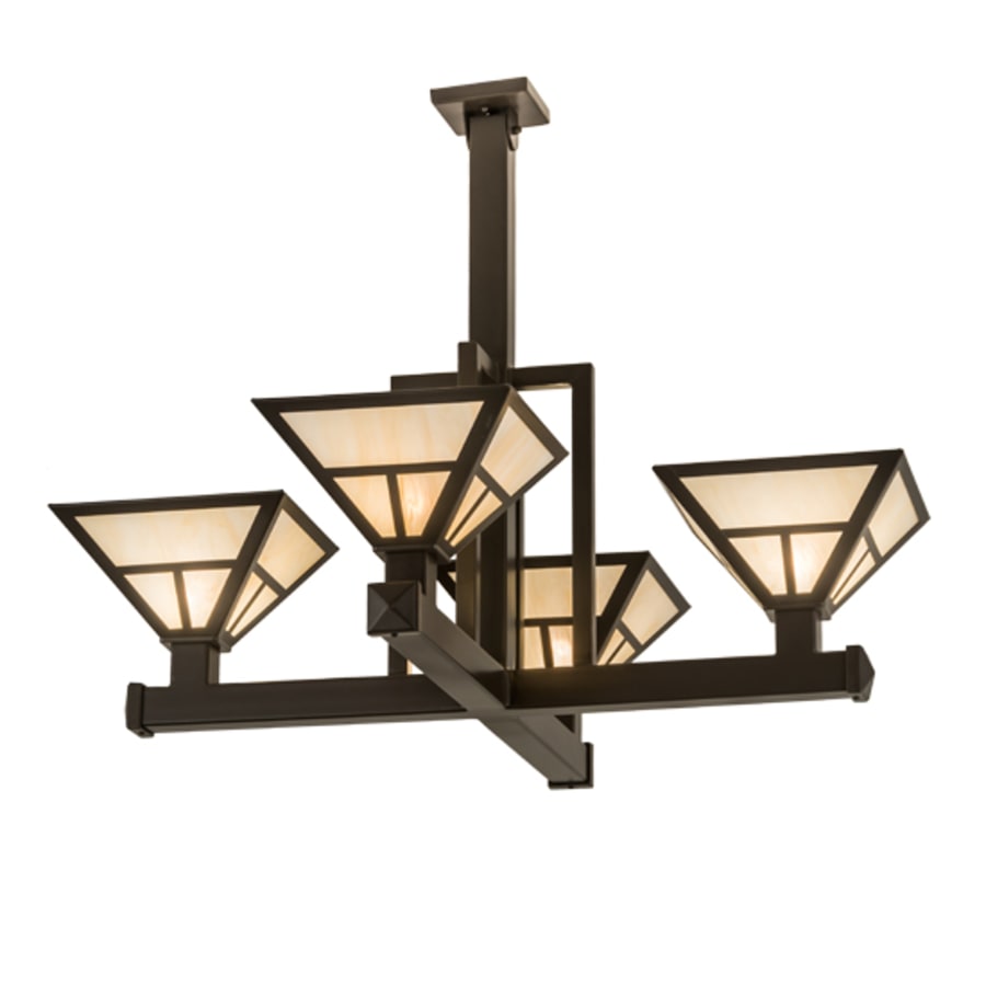 Four-Light 42" Wide Pendant