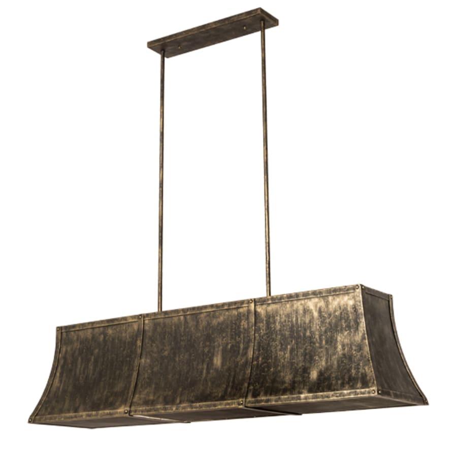 Five-Light 64" Wide Linear Pendant