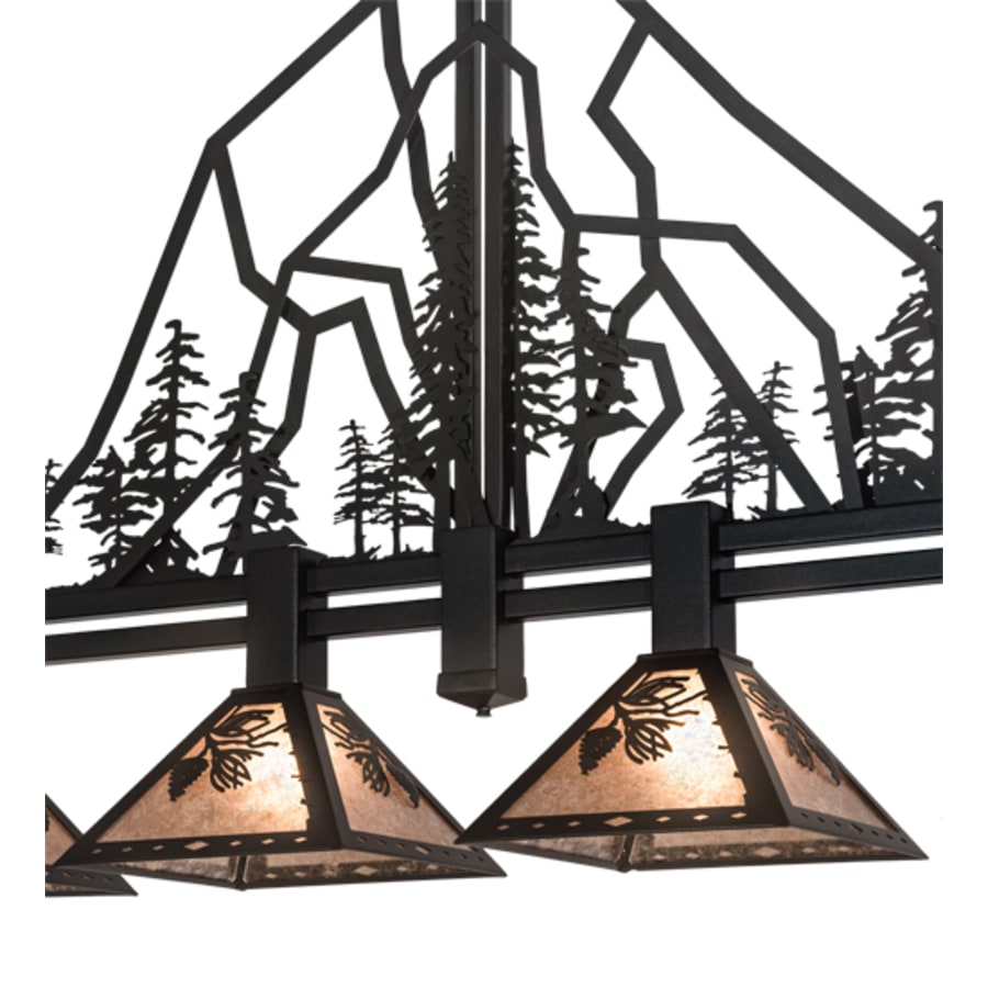 Four-Light 60" Wide Linear Pendant