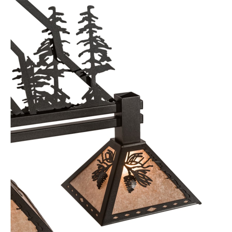 Four-Light 60" Wide Linear Pendant