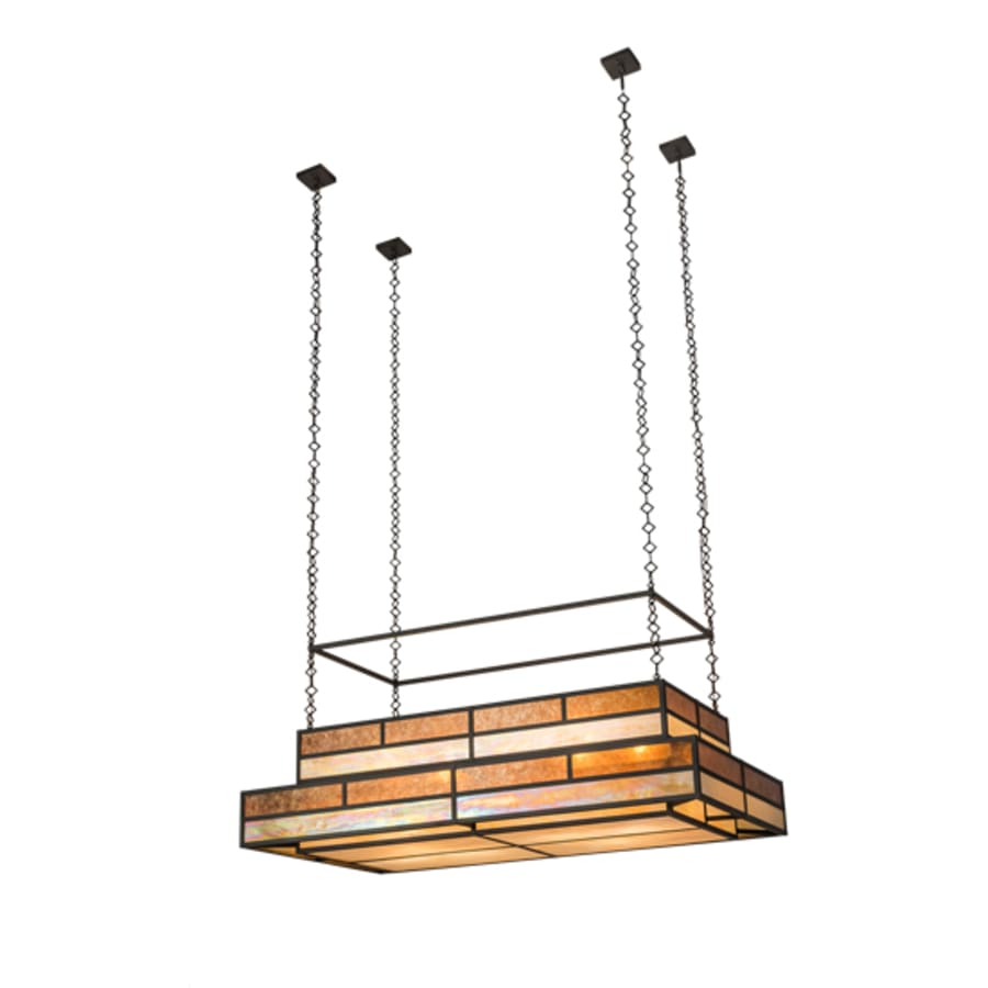 Twelve-Light 72" Wide Linear Pendant
