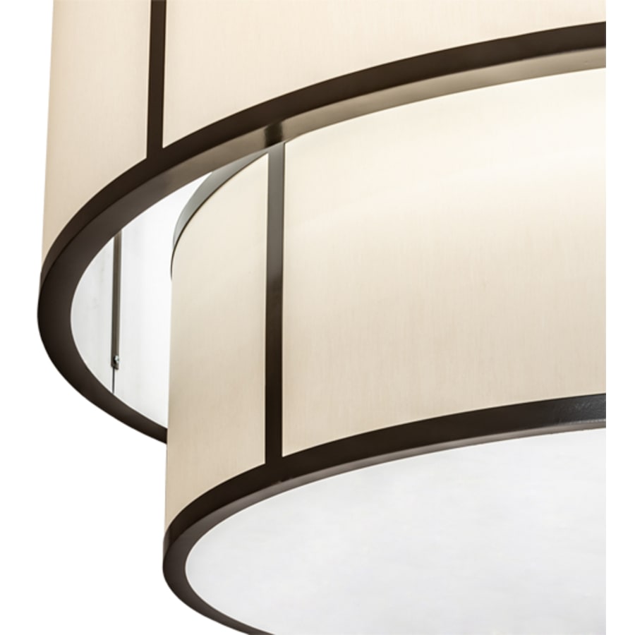Three-Light 60" Wide Pendant
