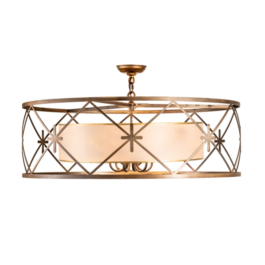 Six-Light 36" Wide Pendant