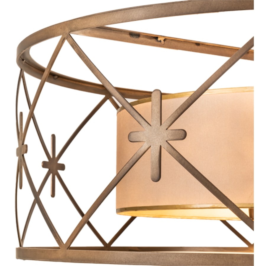 Six-Light 36" Wide Pendant