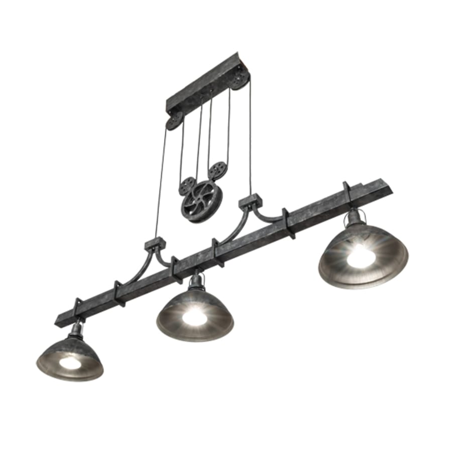 Three-Light 67" Wide Linear Pendant
