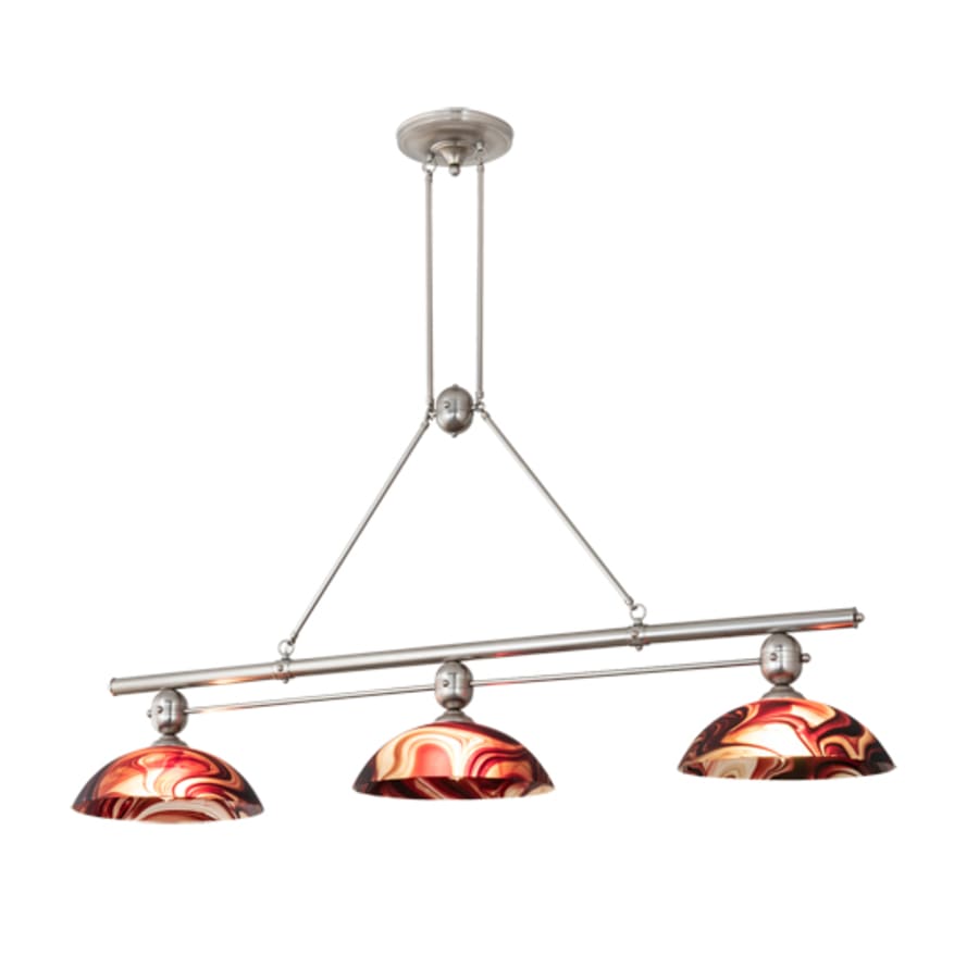 Three-Light 70" Wide Linear Pendant