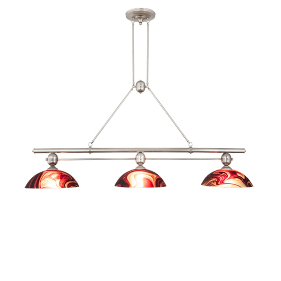 Three-Light 70" Wide Linear Pendant